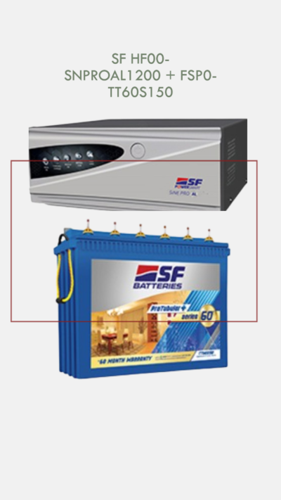 SF Inverter & Battery Combo Offer